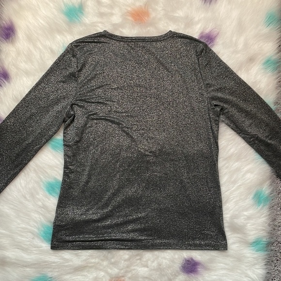 Talbots Sparkle Long Sleeve Woman’s Shirt Size‎ Medium - Picture 4 of 6